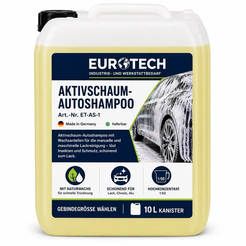 EUROTECH Aktivschaum-Autoshampoo