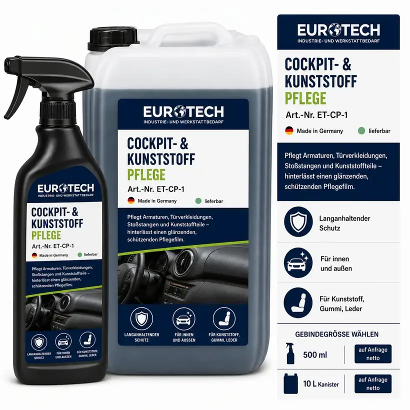 EUROTECH Cockpit- & Kunststoffpflege
