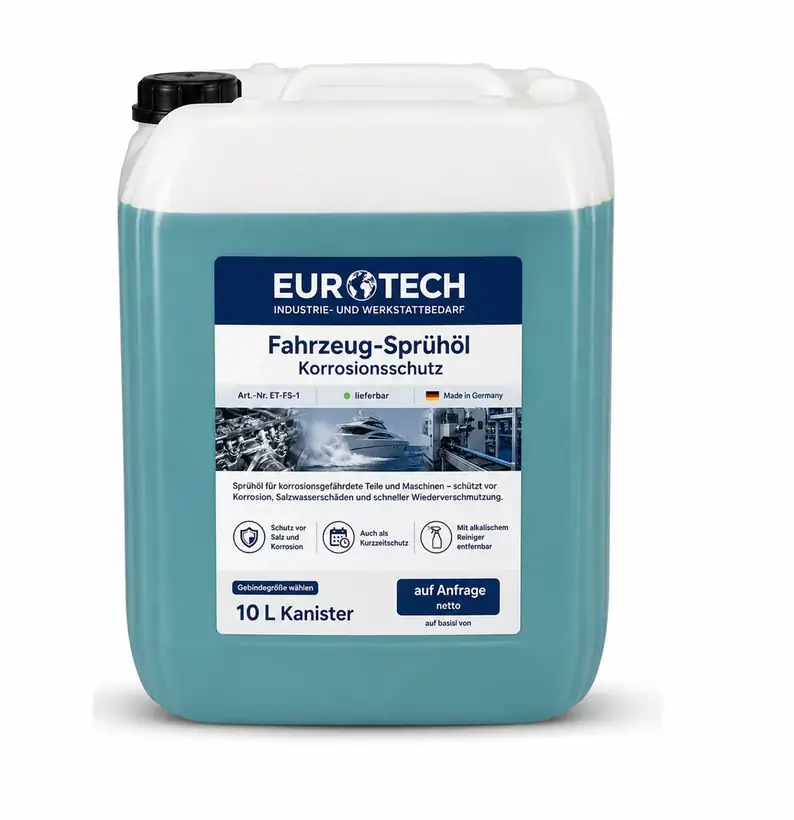 EUROTECH Fahrzeug-Sprühöl Korrosionsschutz