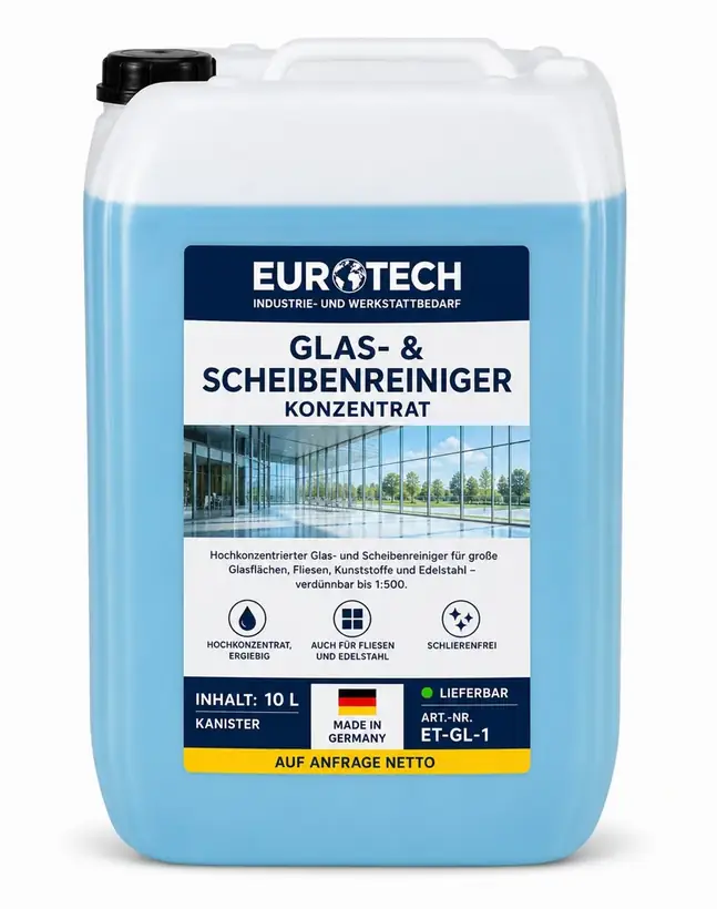EUROTECH Glas- & Scheibenreiniger Konzentrat