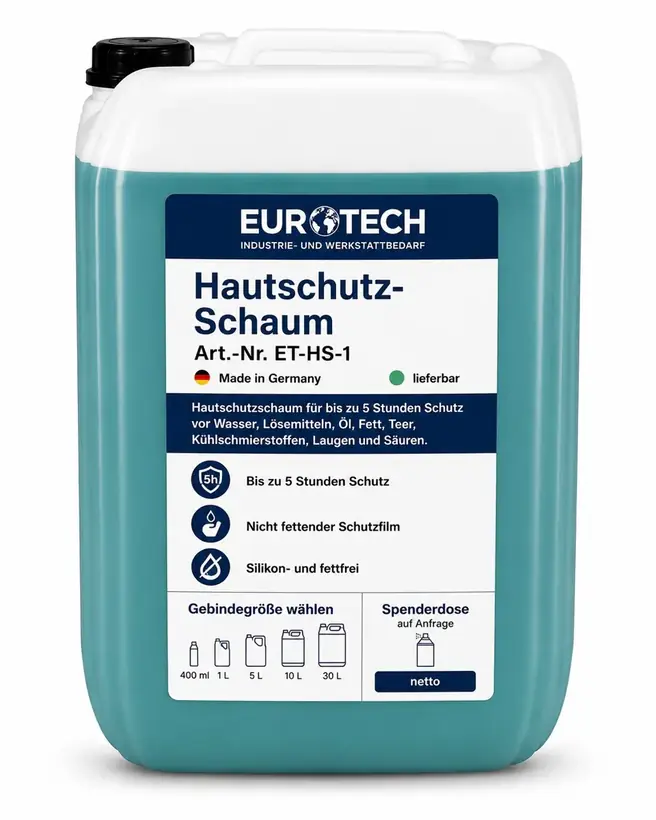 EUROTECH Hautschutz-Schaum