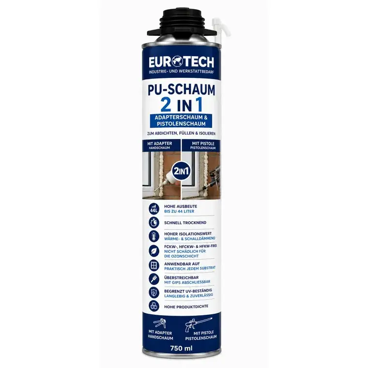 EUROTECH PU-Schaum 2 in 1